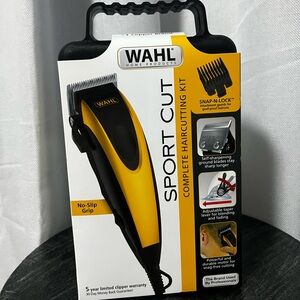 WAHL SPORT CUT COMPLETE HAIRCUTTING KIT - 92436901 With Storage Case
